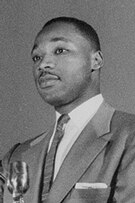 The actor poster of Martin Luther King