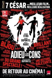 Adieu les cons L'affiche du film Adieu les cons