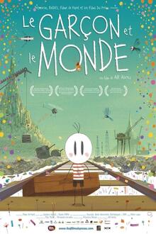 Le garçon et le monde L'affiche du film Le garçon et le monde