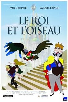 Le roi et l'oiseau L'affiche du film Le roi et l'oiseau