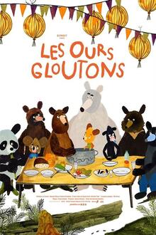 Les ours gloutons L'affiche du film Les ours gloutons