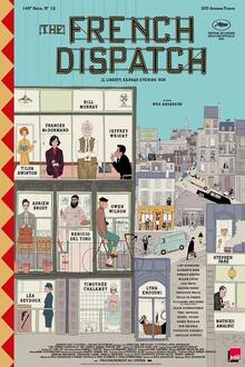 The French Dispatch L'affiche du film The French Dispatch